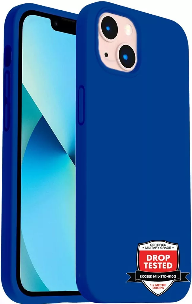 Phone Case – Silicone for iPhone 13 – Navy gallery image