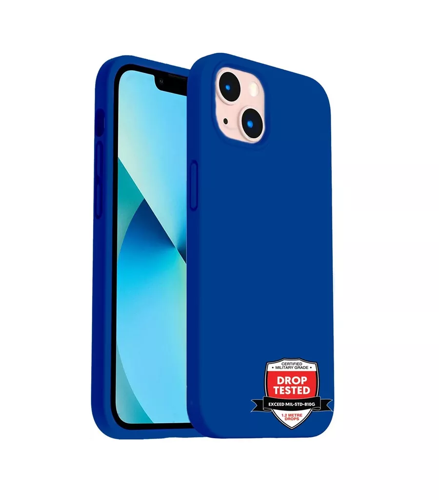 Phone Case – Silicone for iPhone 13 – Navy