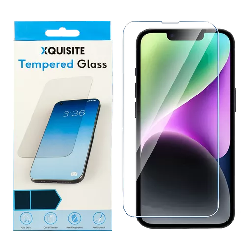 Xquisite 2D Glass – iPhone 14 Plus & iPhone 13 Pro Max – Clear