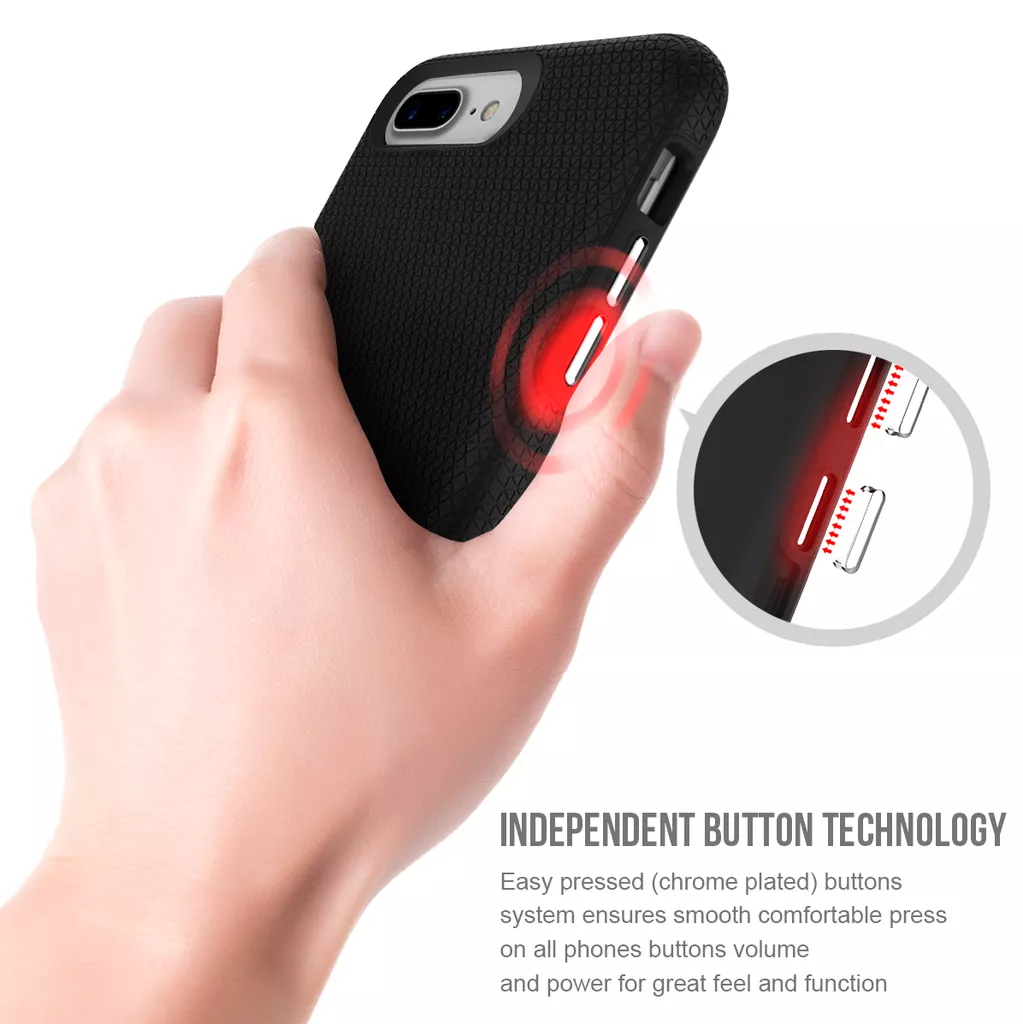 Phone Case – ProGrip for iPhone 8/7/6S/6 Plus – Black