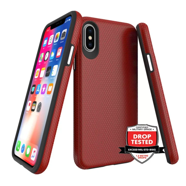 Phone Case – ProGrip for iPhone XS/X – Red gallery image