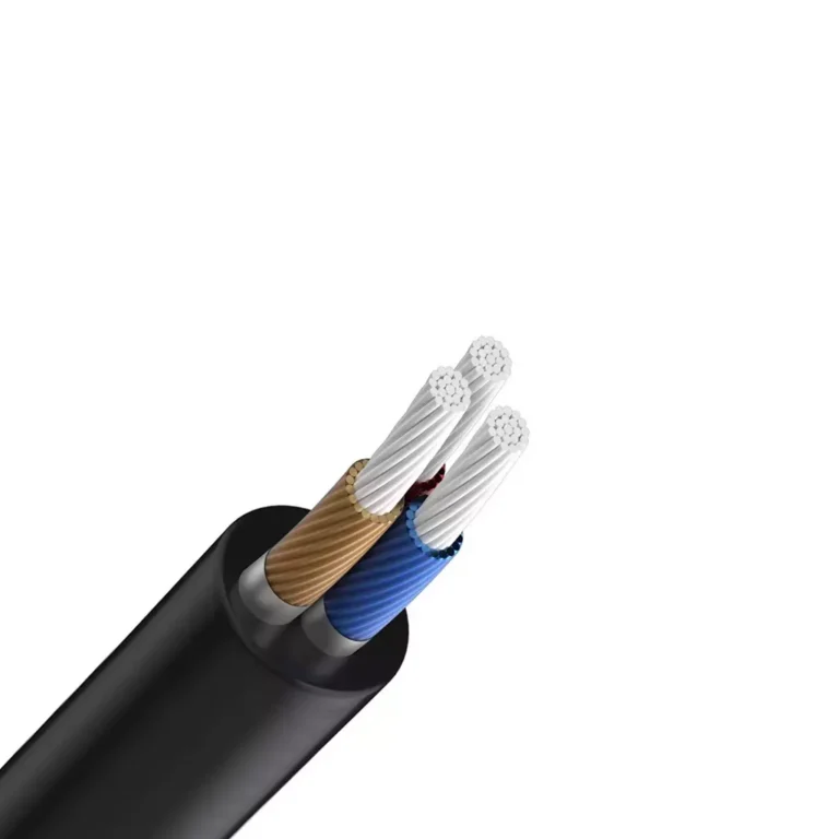 Devia – 1m Mesh Armour Auxiliary Cable – Black gallery image
