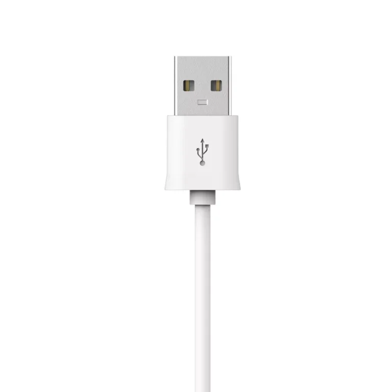 Devia – 1m (2.1A) USB to MicroUSB Cable – White gallery image