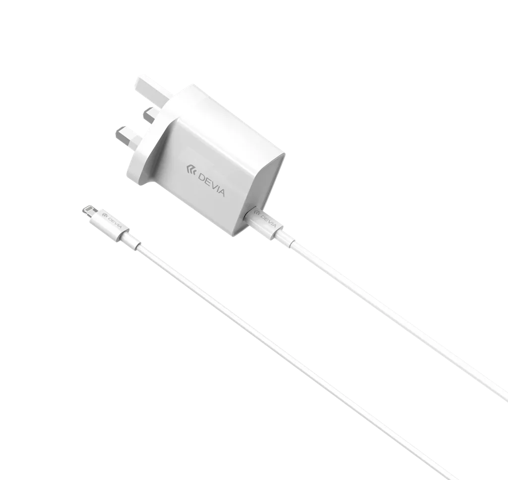 Devia – 1m (20W) Power Delivery – USB-C to Non-MFI Lightning Cable – White