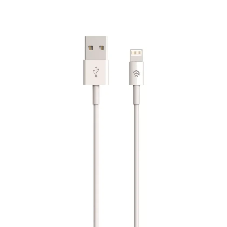 Devia – 2m (2.1A) USB to Non-MFi Lightning Cable – White gallery image