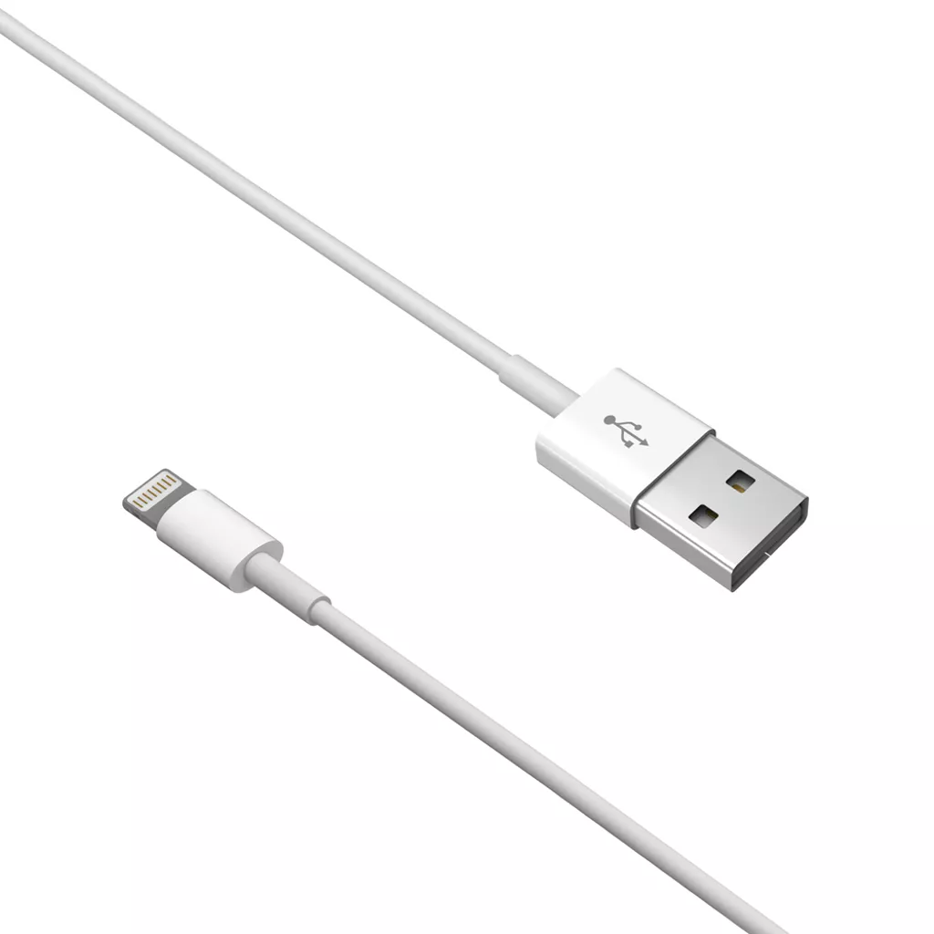 Devia – 2m (2.1A) USB to Non-MFi Lightning Cable – White