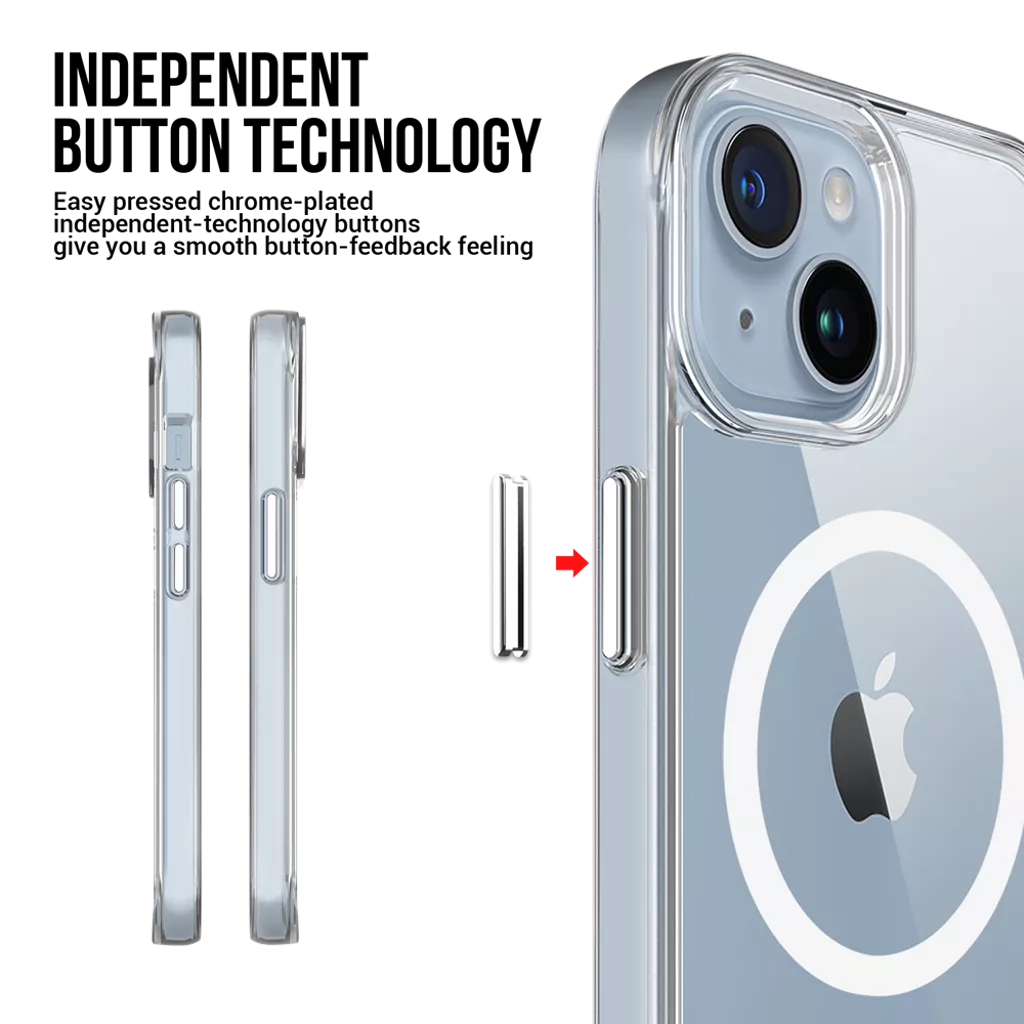 Phone Case – ProMag for iPhone 15 – Clear