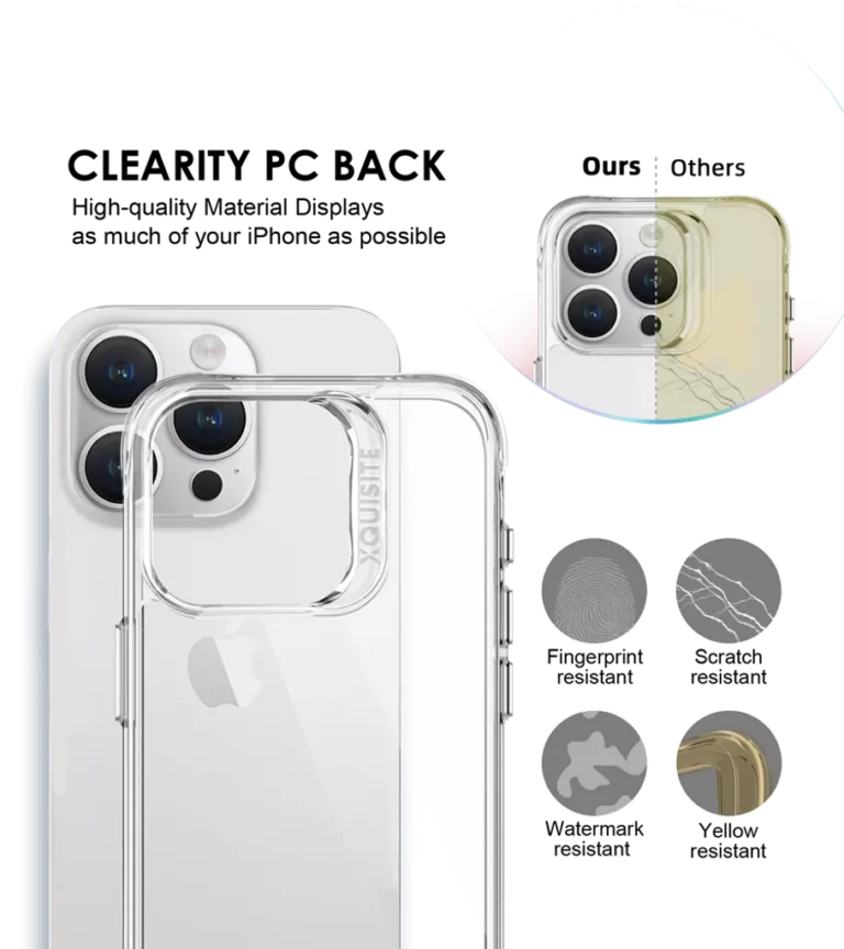 Phone Case – ProAir for iPhone 15 Pro Max – Clear gallery image