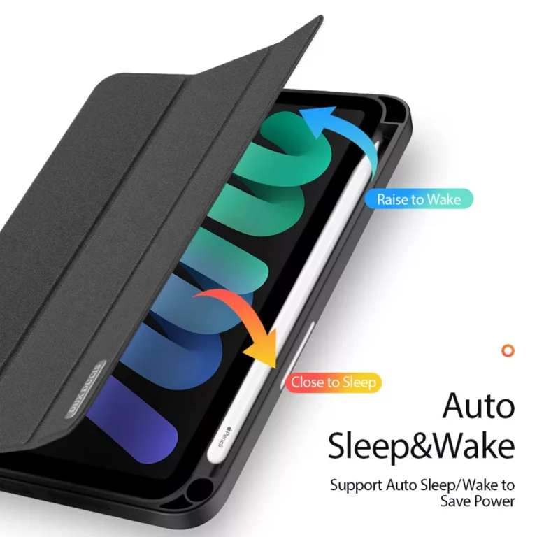 Dux Ducis – Domo Tablet Case for iPad Mini 7 & Mini 6 – Black gallery image