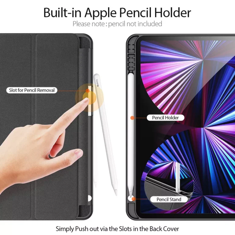 Dux Ducis – Domo Tablet Case for iPad Pro 11 (2018/2020/2021/2022) – Black gallery image