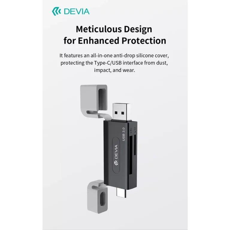 Devia – USB 3.0 & USB-C Multi-Functional High Speed SD Mini Card Reader gallery image