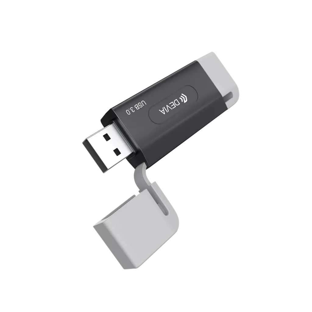 Devia – USB 3.0 & USB-C Multi-Functional High Speed SD Mini Card Reader