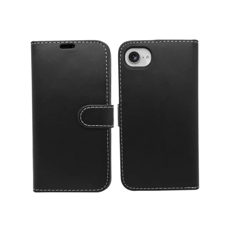 Phone Case – Wallet for iPhone 16e – Black gallery image