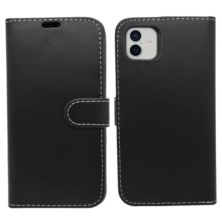 Phone Case – Wallet for iPhone 16 – Black gallery image