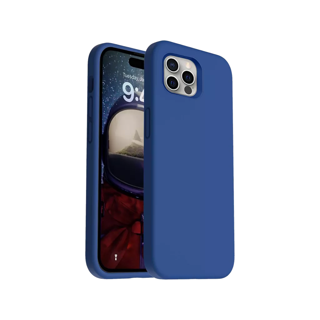 Phone Case – Silicone for iPhone 16 Pro Max – Navy