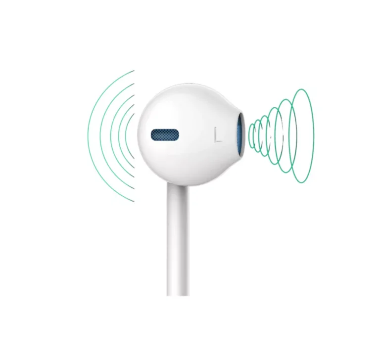 Devia – Non-MFI Lightning Bluetooth Earphones with Microphone & Volume Control – White gallery image