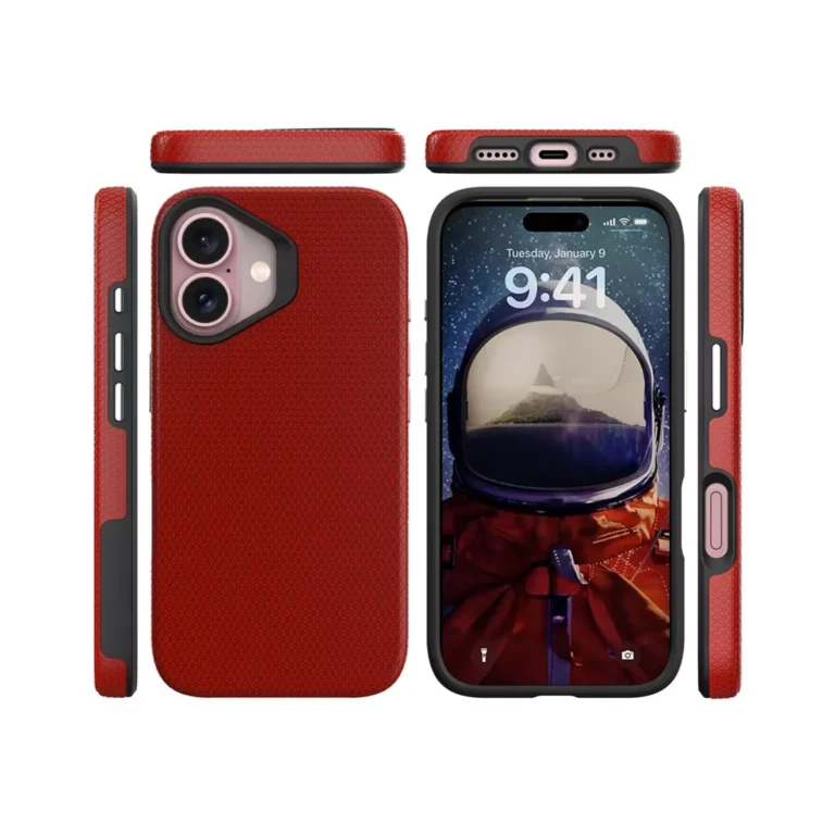 Phone Case – ProGrip for iPhone 17 – Red gallery image