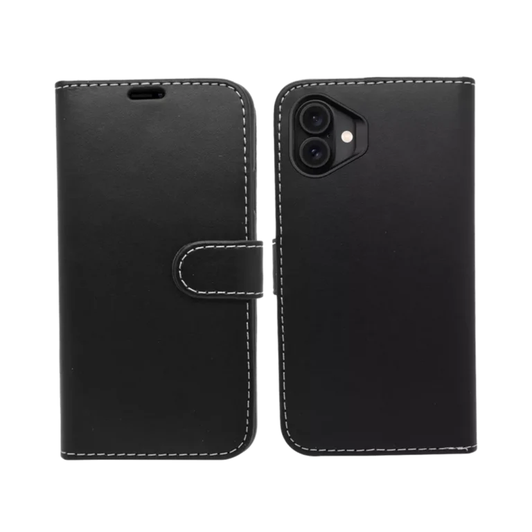 Phone Case – Wallet for iPhone 17 – Black gallery image