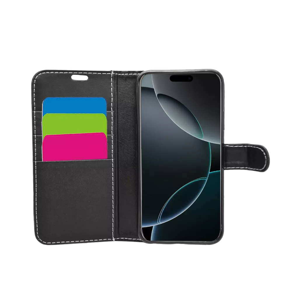 Phone Case – Wallet for iPhone 17 Pro – Black