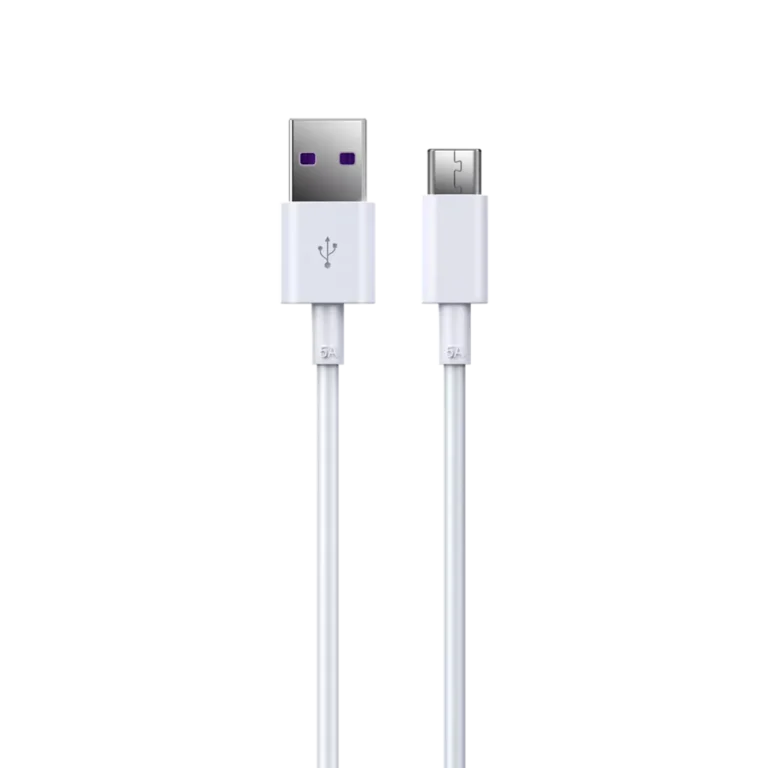 Devia – 1.5m (5A) USB to USB-C Cable – White gallery image