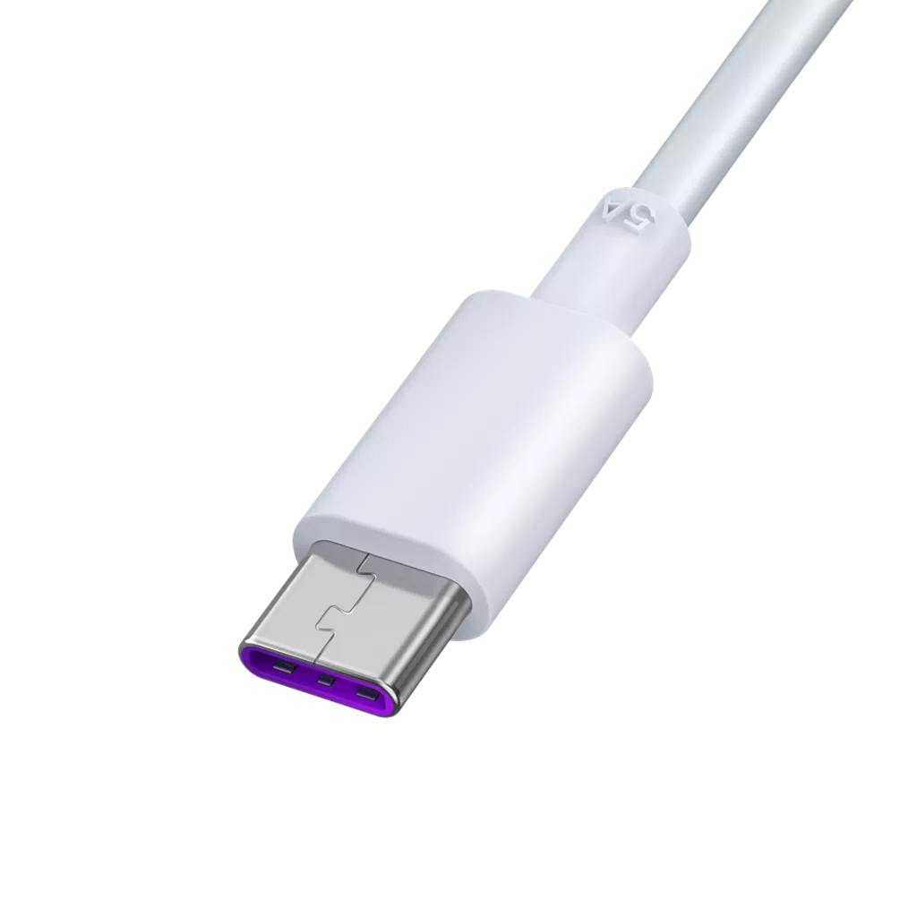 Devia – 1.5m (5A) USB to USB-C Cable – White