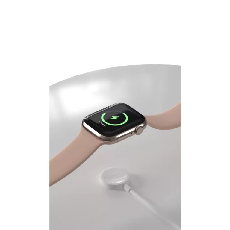 Devia – 1m (1A) USB to Magnetic Cable for Apple Watch – White gallery image