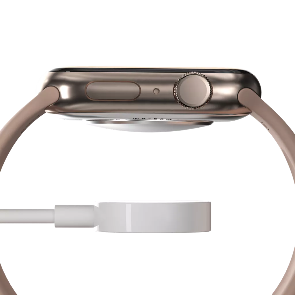Devia – 1m (1A) USB to Magnetic Cable for Apple Watch – White