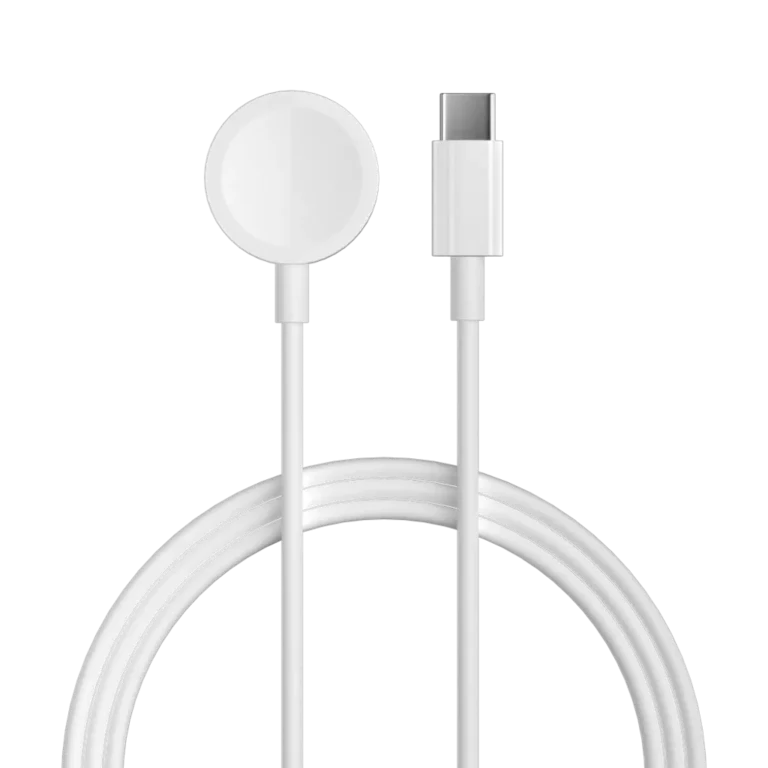 Devia – 1m (1A) USB-C to Magnetic Cable for Apple Watch – White