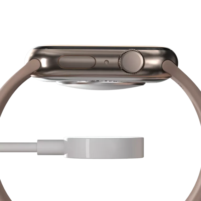 Devia – 1m (1A) USB-C to Magnetic Cable for Apple Watch – White gallery image