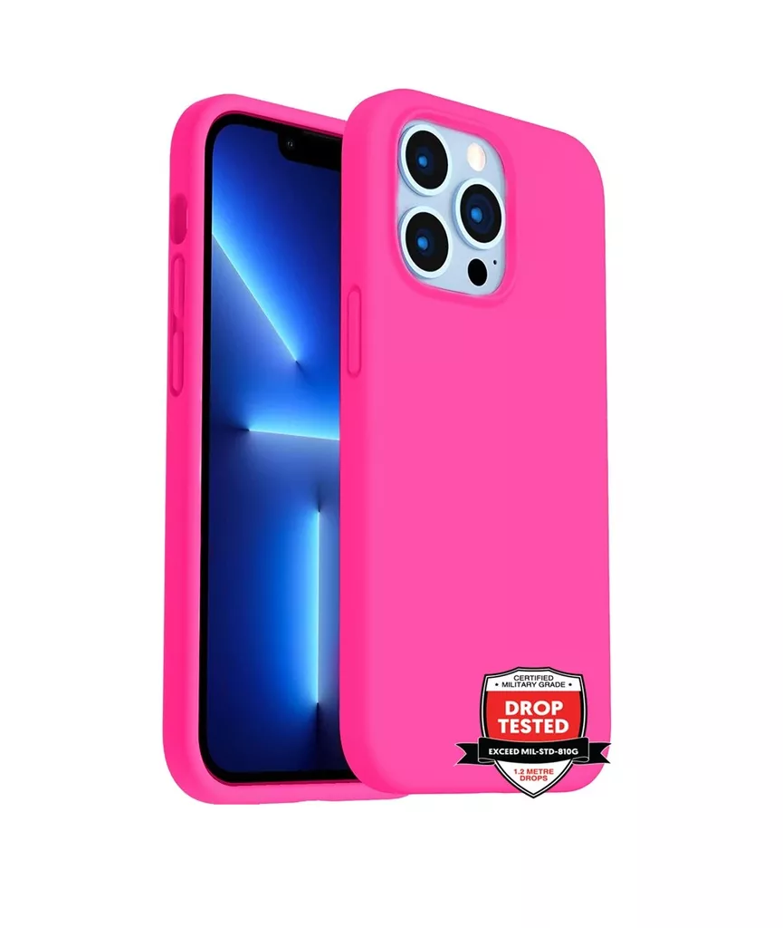 Phone Case – Silicone for iPhone 14 Pro Max – Pink