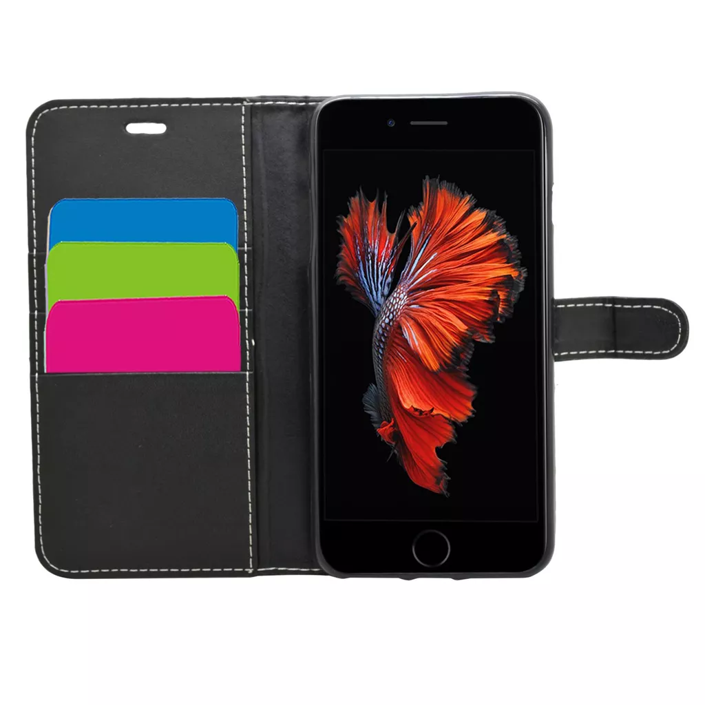 Phone Case – Wallet for iPhone 8/7/6S/6 Plus – Black